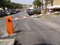 Hidraulična rampa FAAC na ulazu parkirališta na Obalu Hrvatskog Narodnog Preporoda (Riva) u Splitu