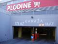 Ulazno-izlazni naplatni terminal u garažu Plodine u Splitu